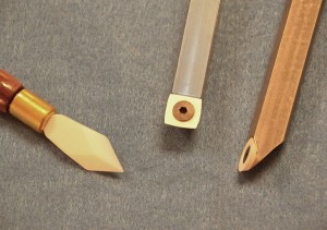 Ceramic marking knife and hollow  cutters    